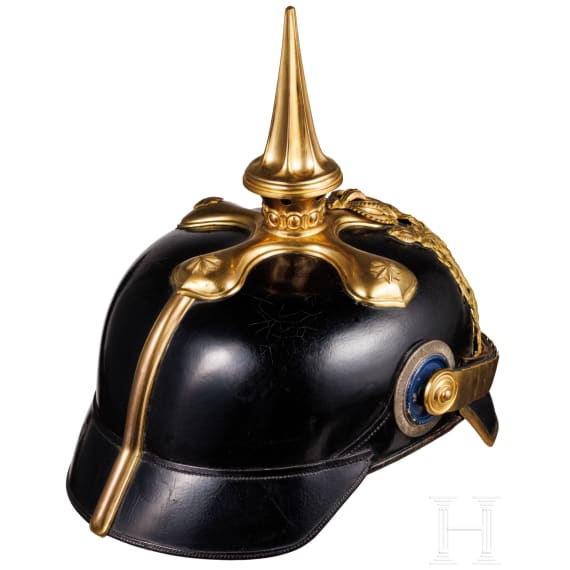 Helm M 1886 f&uuml;r Reserveoffiziere der Infanterie