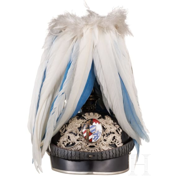 Helm M 1886 f&uuml;r Generale der bayerischen Armee, um 1914