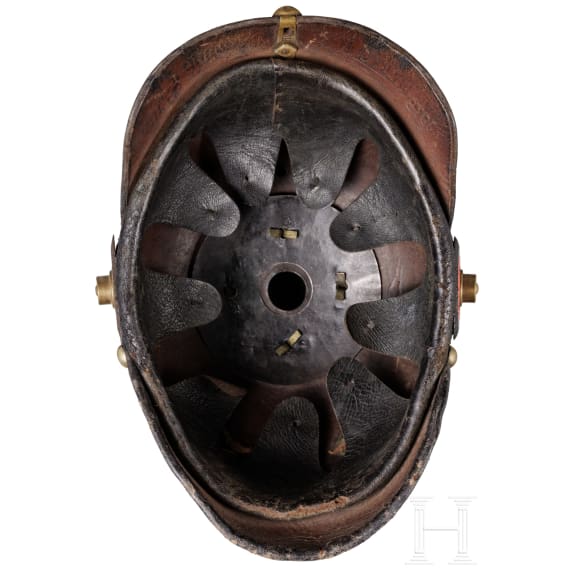 Helm f&uuml;r Mannschaften der bayerischen Infanterie, um 1900