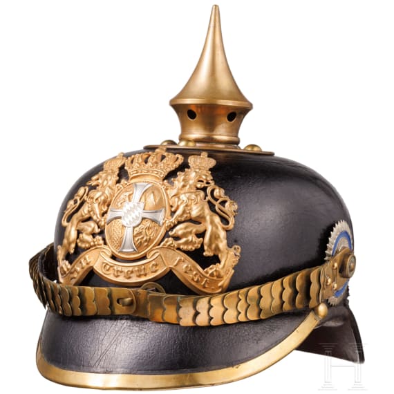 Helm M 1896 f&uuml;r Mannschaften und Unteroffizier der Reserve und Landwehr der Infanterie