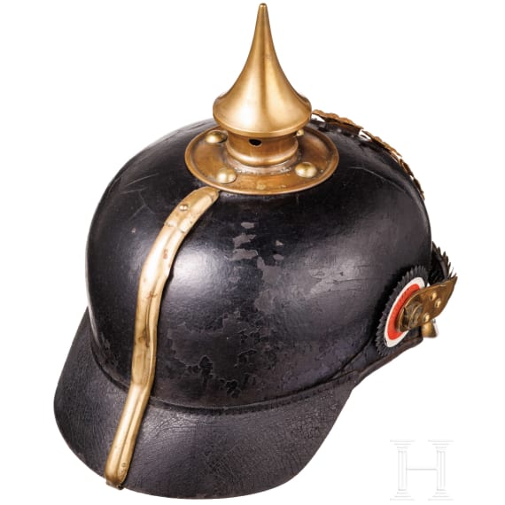 Helm M 1896 f&uuml;r Mannschaften und Unteroffizier der Reserve und Landwehr der Infanterie
