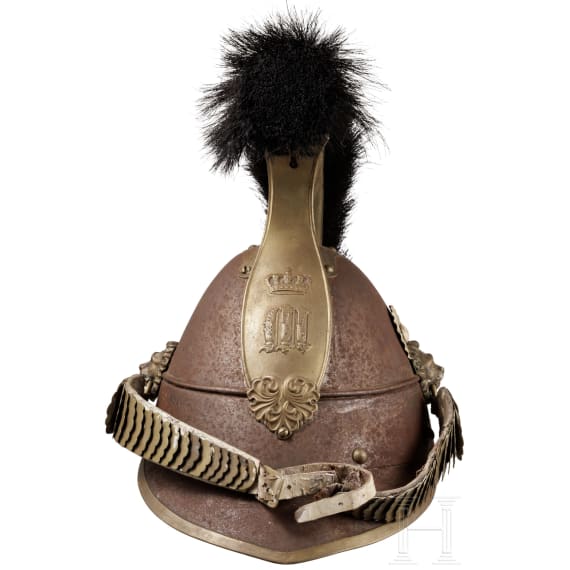 Helm M 1842/48 und K&uuml;rass f&uuml;r Mannschaften der K&uuml;rassiere