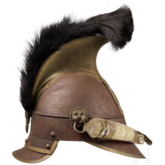 Helm M 1842/48 und K&uuml;rass f&uuml;r Mannschaften der K&uuml;rassiere