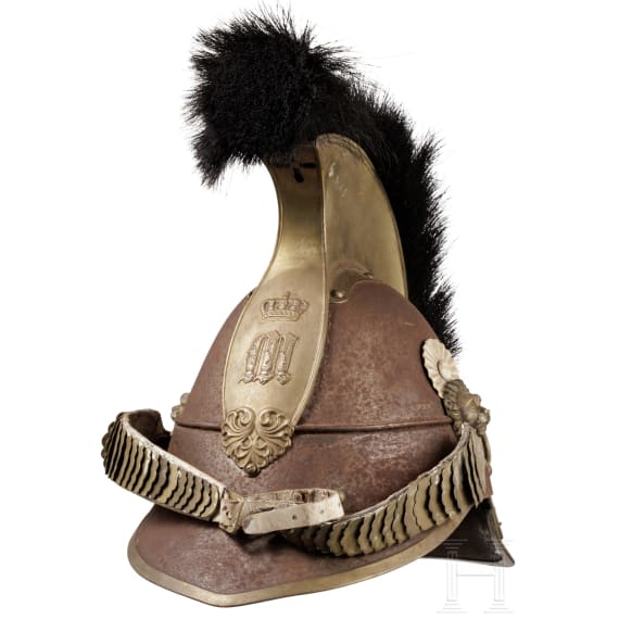 Helm M 1842/48 und K&uuml;rass f&uuml;r Mannschaften der K&uuml;rassiere