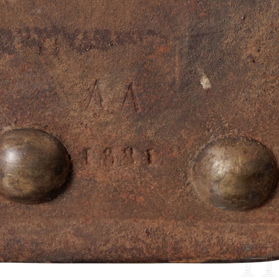 Helm M 1842/48 und K&uuml;rass f&uuml;r Mannschaften der K&uuml;rassiere