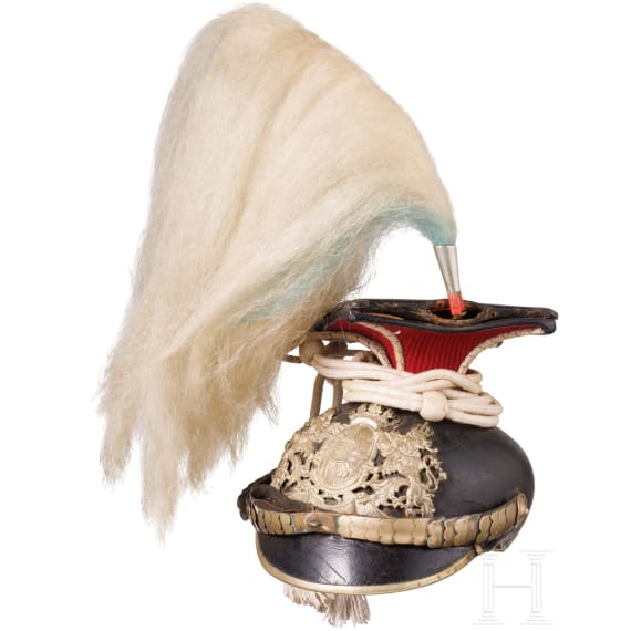 Tschapka M 1886 f&uuml;r Offiziere des 2. Ulanen-Regiments