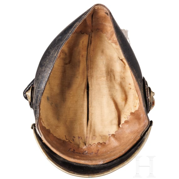 Tschapka M 1886 f&uuml;r Offiziere des 2. Ulanen-Regiments