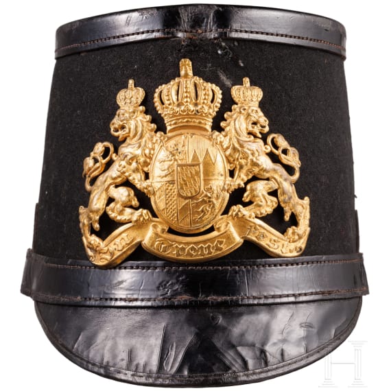 Tschako M 1895 f&uuml;r Offiziere der J&auml;ger