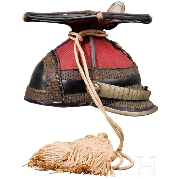 Tschapka M 1873 f&uuml;r bayerische Ulanen-Offiziere