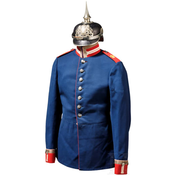 Uniformgruppe des Unteroffiziers Josef Aigner im Infanterie-Leibregiment, Anfang 20. Jhdt.