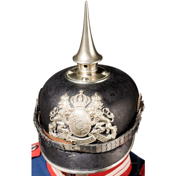 Uniformgruppe des Unteroffiziers Josef Aigner im Infanterie-Leibregiment, Anfang 20. Jhdt.