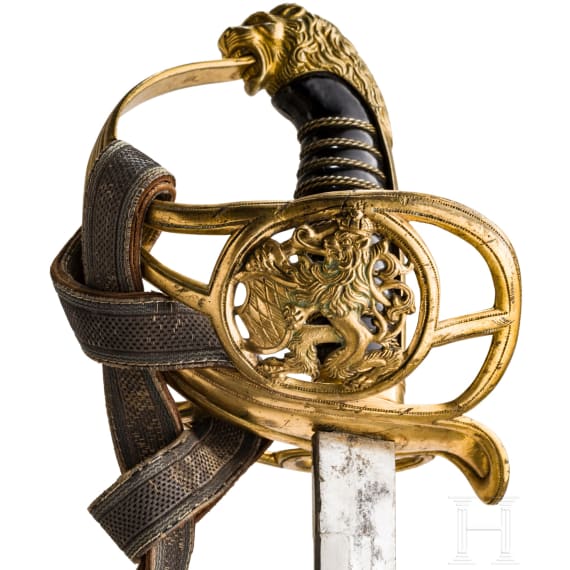 Interimspallasch f&uuml;r Offiziere der Kavallerie, um 1910