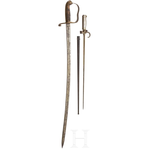 S&auml;bel M 1855 f&uuml;r Offiziere der Infanterie