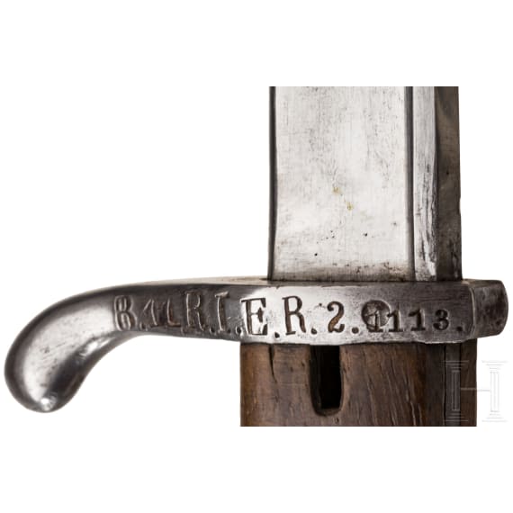 Seitengewehr S 14, sog. "Griechisches Messer"