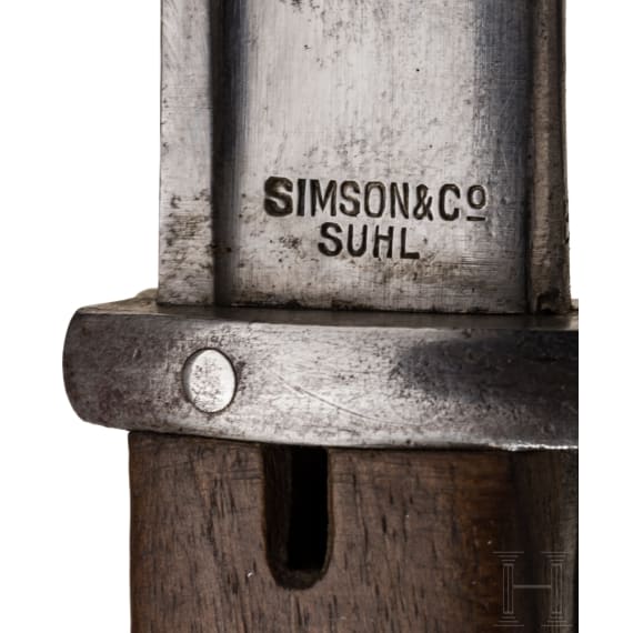 Seitengewehr S 14, sog. "Griechisches Messer"
