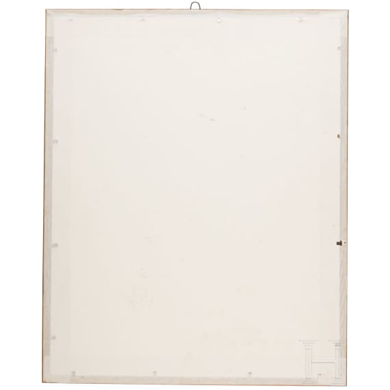 Vier bayerische Uniformportraits als gerahmte Lithographien, 19. Jhdt.