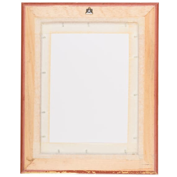 Vier bayerische Uniformportraits als gerahmte Lithographien, 19. Jhdt.