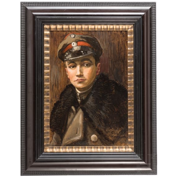 Portrait eines bayerischen Offiziers