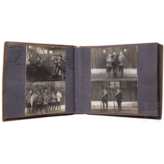 Rudolf Graf von Marogna-Redwitz (1886 - 1944) - Fotoalbum, vorwiegend K.B. 1. Schweres Reiter-Regiment, ab 1904