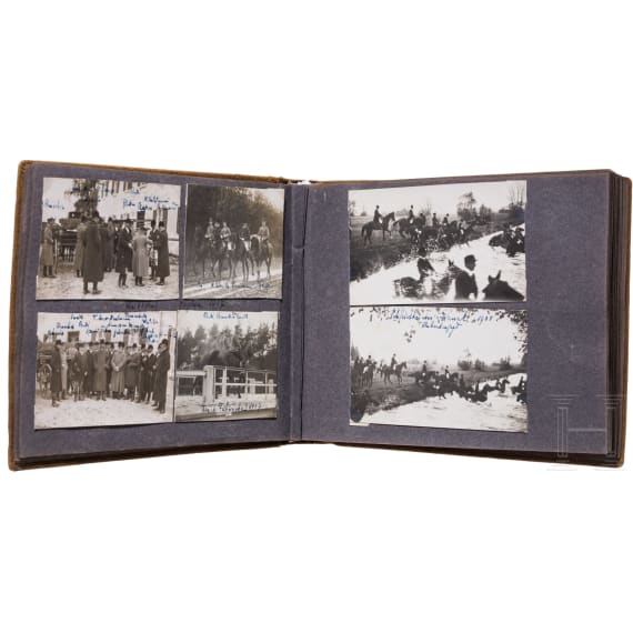 Rudolf Graf von Marogna-Redwitz (1886 - 1944) - Fotoalbum, vorwiegend K.B. 1. Schweres Reiter-Regiment, ab 1904