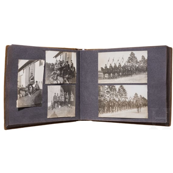 Rudolf Graf von Marogna-Redwitz (1886 - 1944) - Fotoalbum, vorwiegend K.B. 1. Schweres Reiter-Regiment, ab 1904