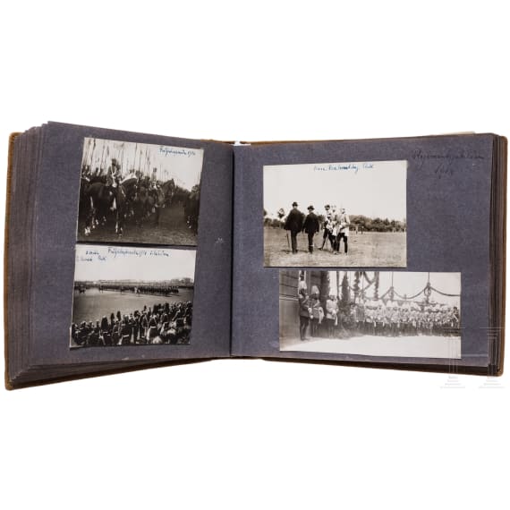 Rudolf Graf von Marogna-Redwitz (1886 - 1944) - Fotoalbum, vorwiegend K.B. 1. Schweres Reiter-Regiment, ab 1904