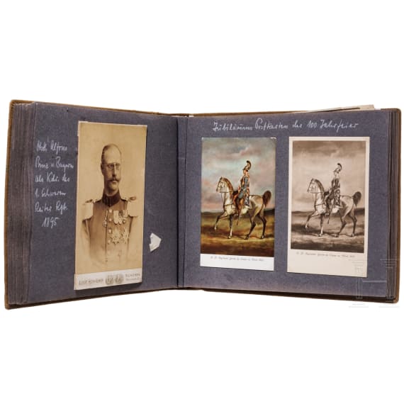 Rudolf Graf von Marogna-Redwitz (1886 - 1944) - Fotoalbum, vorwiegend K.B. 1. Schweres Reiter-Regiment, ab 1904