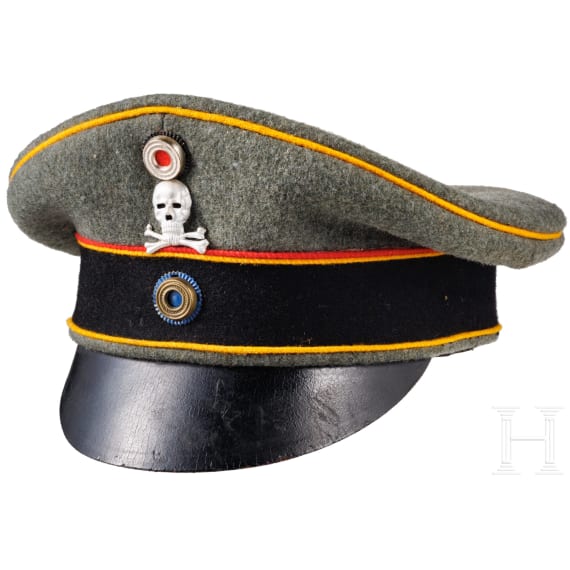 Schirmm&uuml;tze f&uuml;r Offiziere eines Braunschweiger Regiments, Erster Weltkrieg