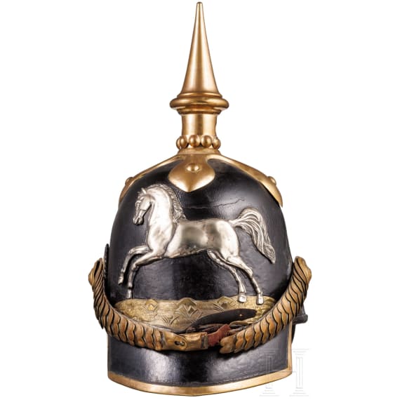 Helm M 1849 f&uuml;r Mannschaften der Infanterie, um 1850