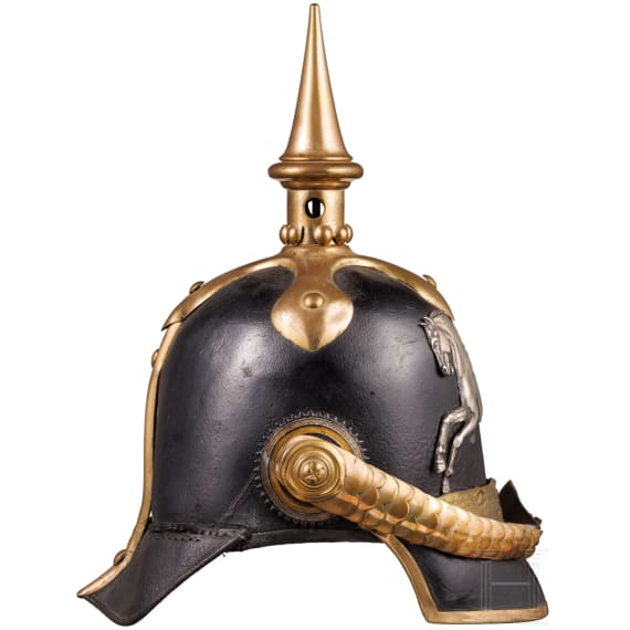 Helm M 1849 f&uuml;r Mannschaften der Infanterie, um 1850