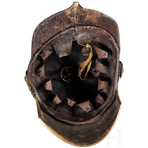 Helm M 1849 f&uuml;r Mannschaften der Infanterie, um 1850