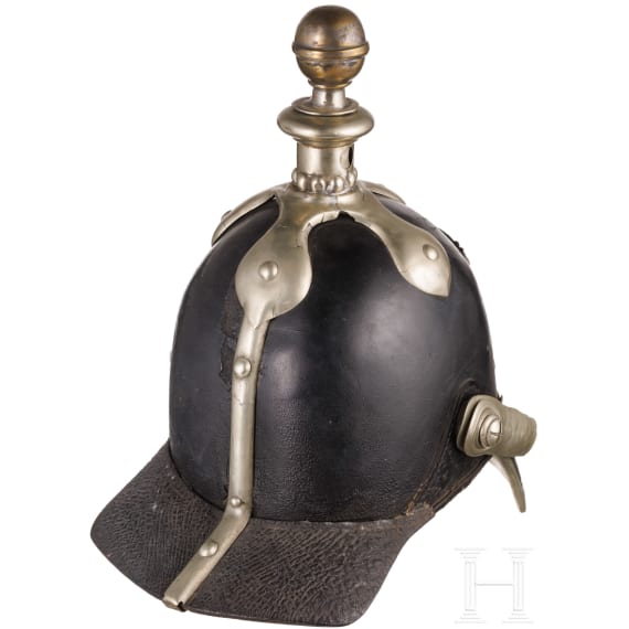 Helm f&uuml;r Mannschaften der Artillerie, um 1847 - 1859