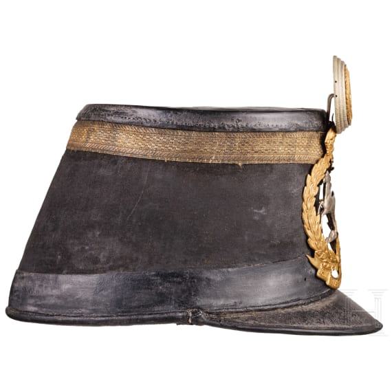 Tschako f&uuml;r Angeh&ouml;rige der Linien-Infanterie, um 1860