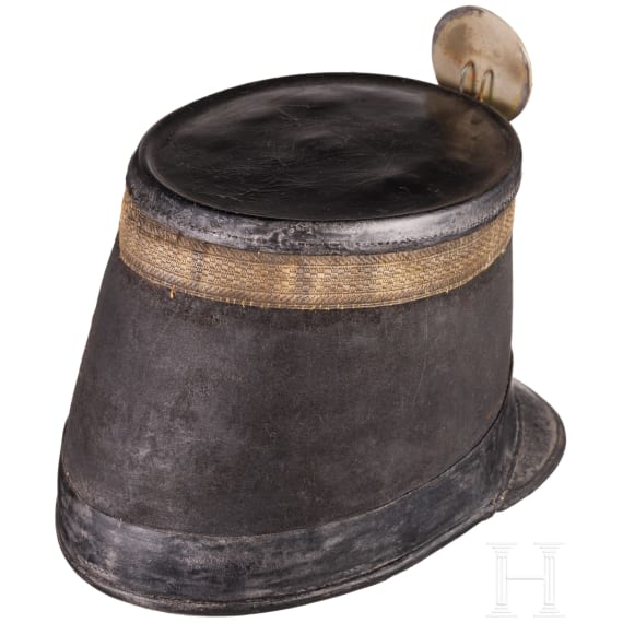 Tschako f&uuml;r Angeh&ouml;rige der Linien-Infanterie, um 1860