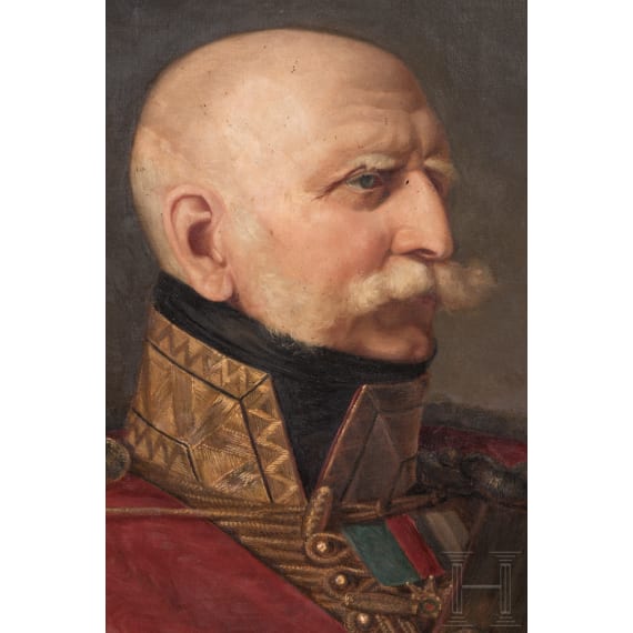 Ernst August, K&ouml;nig von Hannover (1771 - 1851) - Portraitgem&auml;lde, um 1840 - 1850