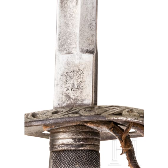 S&auml;bel f&uuml;r Offiziere der hessischen Armee, um 1900