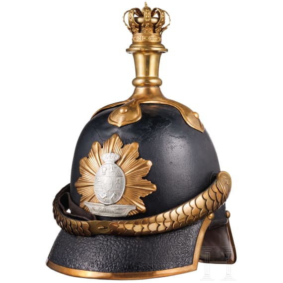 Helm Modell 1847 f&uuml;r Mannschaften des Grenadier-Garde-Bataillons