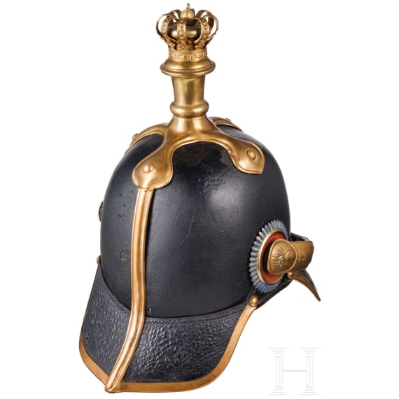 Helm Modell 1847 f&uuml;r Mannschaften des Grenadier-Garde-Bataillons