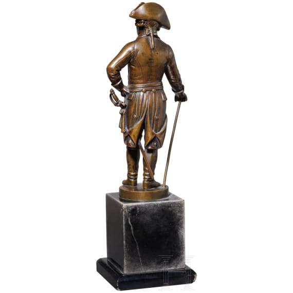 Friedrich der Gro&szlig;e - Bronzestatuette, um 1900