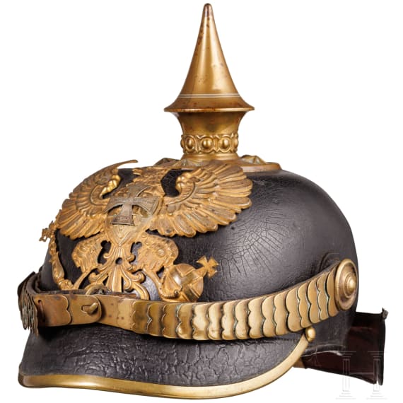 A helmet for NCO's of the infantry, circa 1890