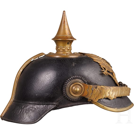 A helmet for NCO's of the infantry, circa 1890
