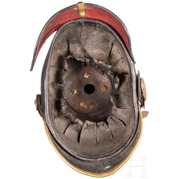 A helmet for NCO's of the infantry, circa 1890
