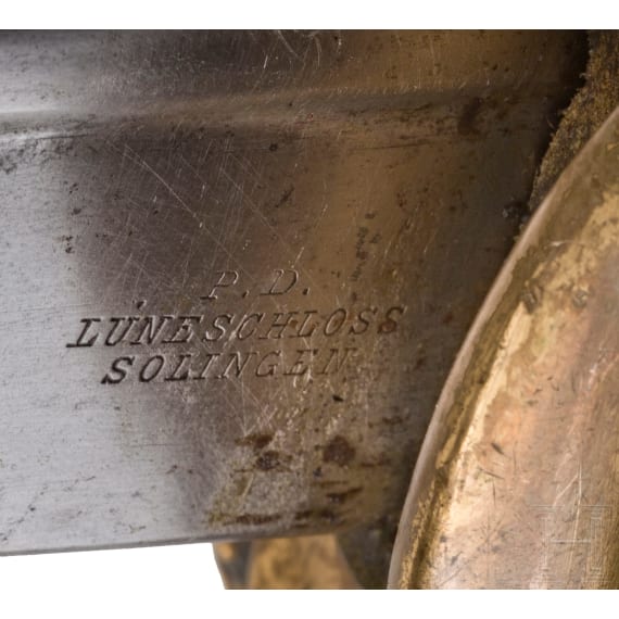 A sidearm for standard bearers, circa 1900
