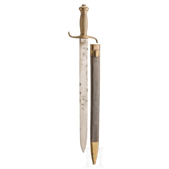 An infantry fascine knife M 1852