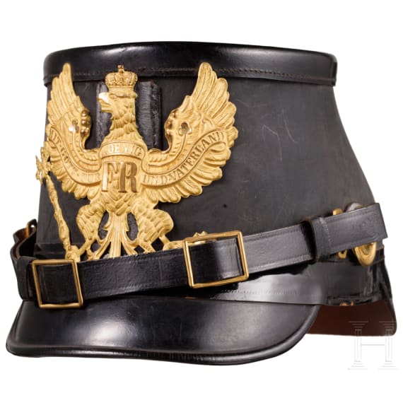 A shako M 1895/97 for NCO's of the riflemen battalions