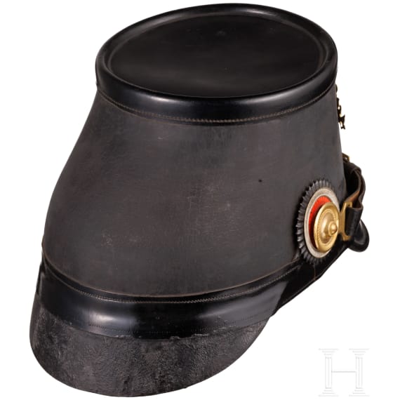A shako M 1895/97 for NCO's of the riflemen battalions