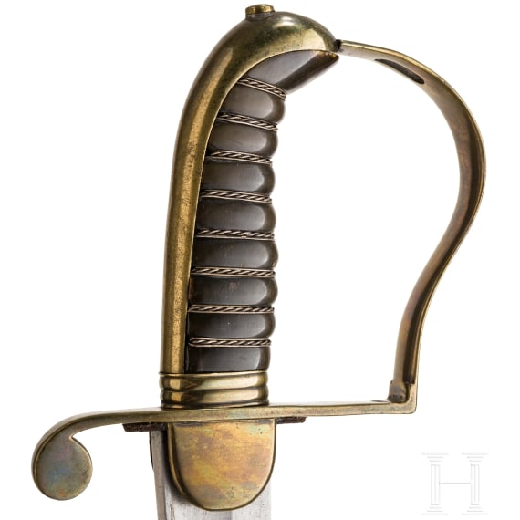 A sabre for members of the light cavalry, circa 1800