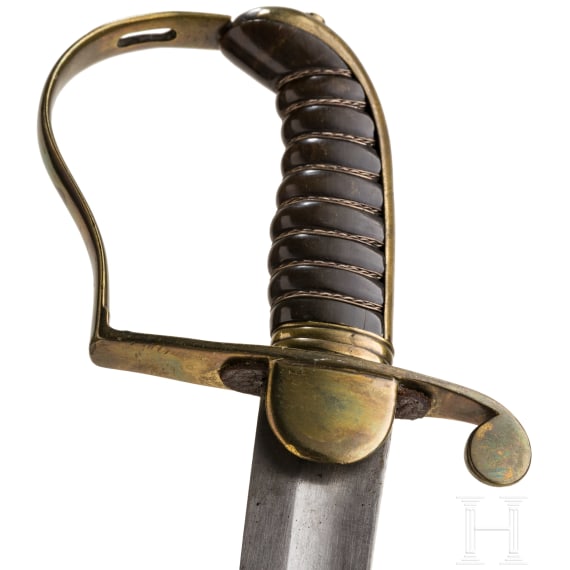 A sabre for members of the light cavalry, circa 1800