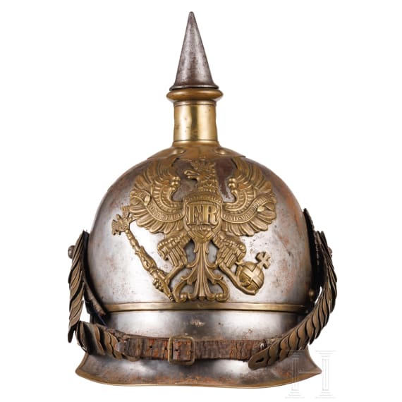 Helm M 1867 f&uuml;r Mannschaften im K&uuml;rassier-Regiment Nr. 7