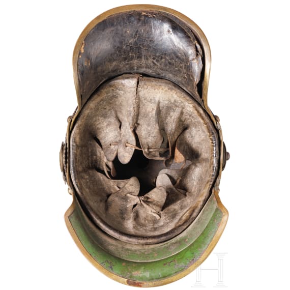 Helm M 1867 f&uuml;r Mannschaften im K&uuml;rassier-Regiment Nr. 7